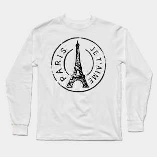 Paris Fance logo Long Sleeve T-Shirt